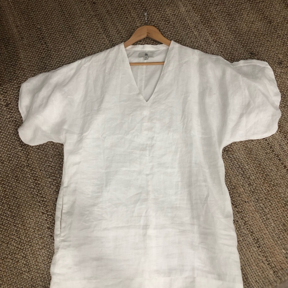 Banana Republic White Mini Dress